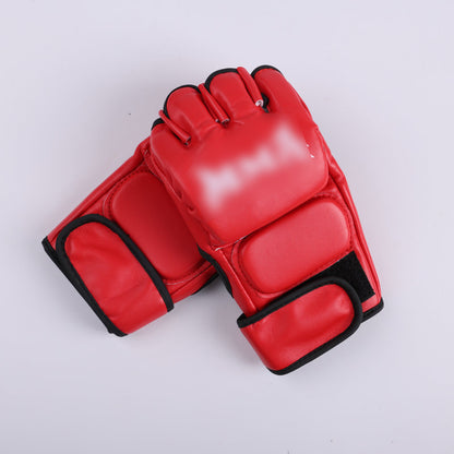 Half-Finger MMA Gloves for Adults and Kids MMA Training