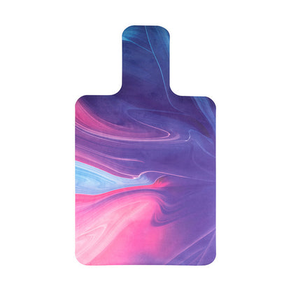 Printed Suede Pilates Core Rubber Yoga Mat with Grip