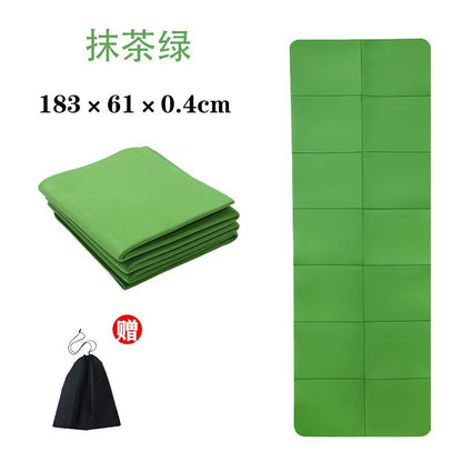TPE Folding Yoga Mat for Napping and Relaxation