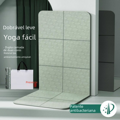 TPE Folding Yoga Mat for Napping and Relaxation