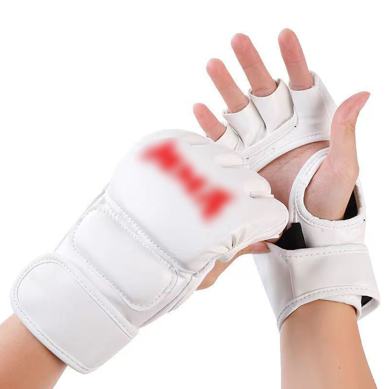 Half-Finger MMA Gloves for Adults and Kids MMA Training