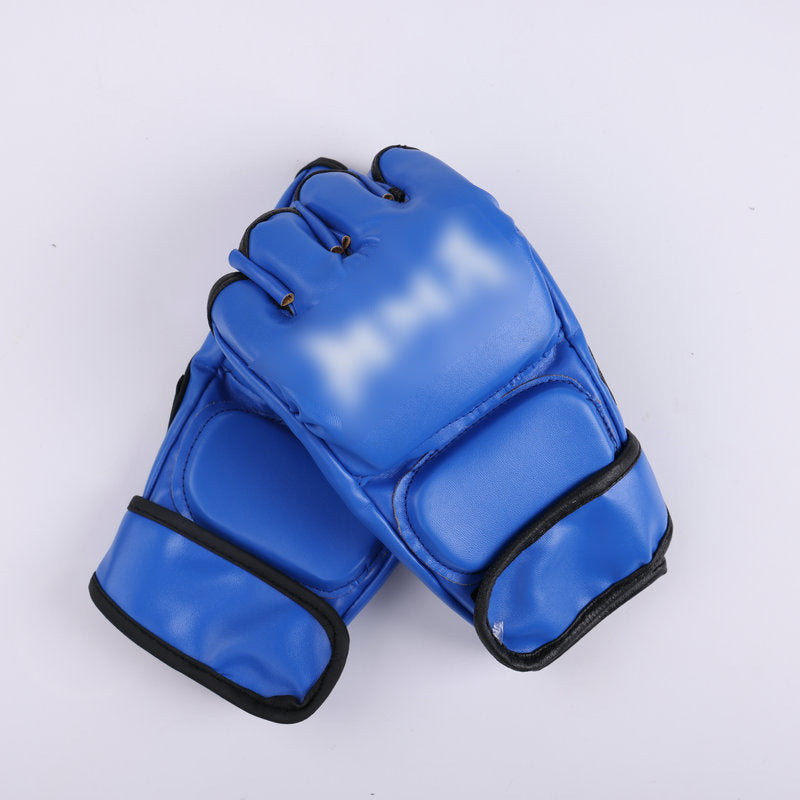Half-Finger MMA Gloves for Adults and Kids MMA Training